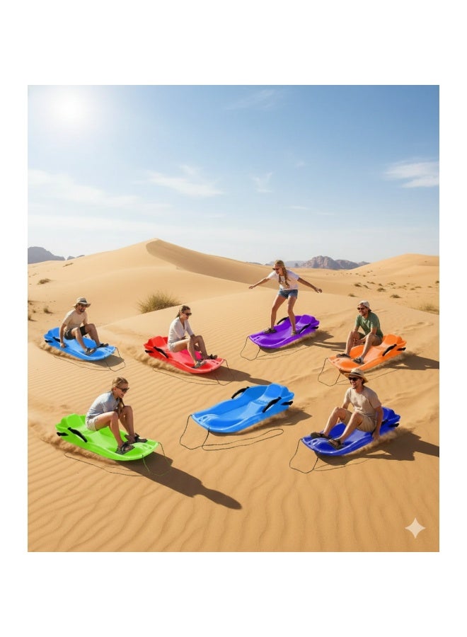 زلاجة رملية للأطفال مع فرامل وحبل سحب - Image 5